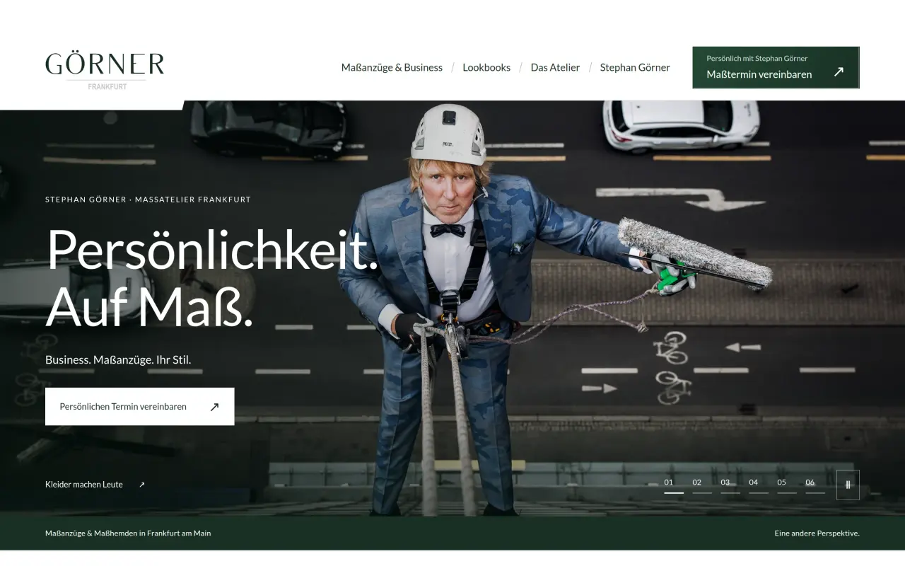 Stephan Görner, Studio-Fassung von Drela: erster Bildschirm am Desktop